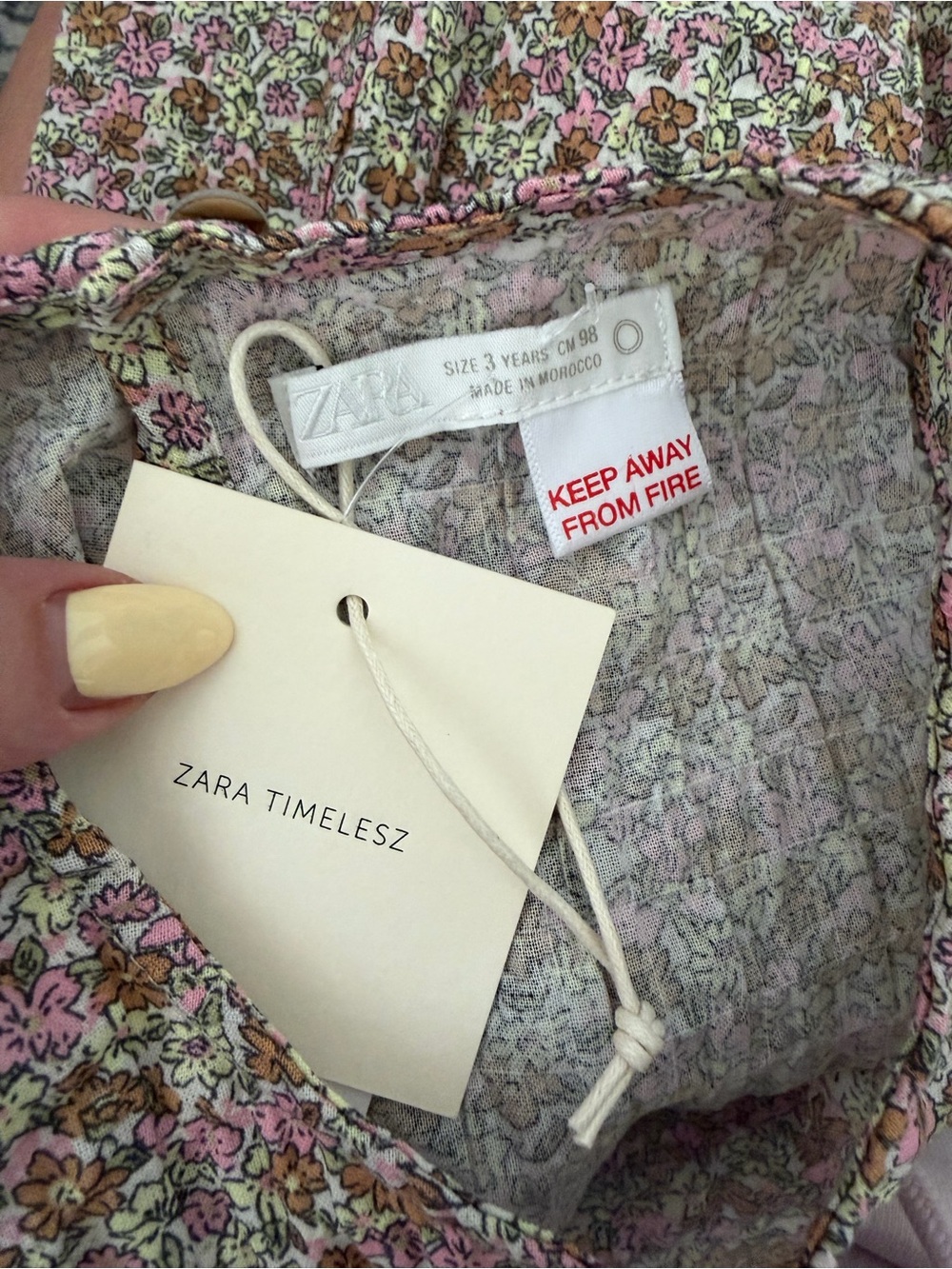 NWT zara timelesz kids peplum tank top - Picture 4 of 5